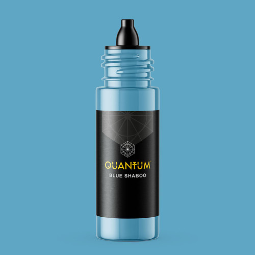 Quantum Original Black & Yellow Tattoo Ink -  Blue Shaboo 1oz. Quantum Original Black & Yellow Tattoo Ink -  Blue Shaboo 1oz.