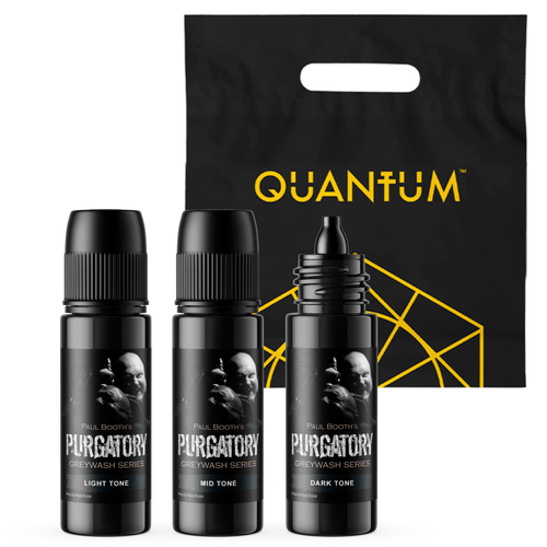 Quantum Original Black & Yellow Tattoo Ink - Paul Booth PURGATORY Set