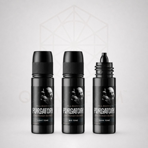 Quantum Original Black & Yellow Tattoo Ink - Paul Booth PURGATORY Set