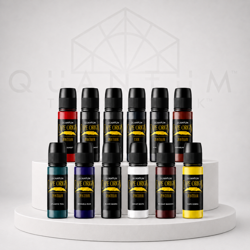 Quantum Original Black & Yellow Tattoo Ink - Cape Origin Set by Dean Taylor
