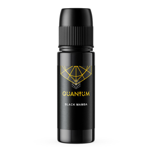 Quantum Original Black & Yellow Tattoo Ink - Black Mamba 1oz.