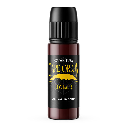 Quantum Original Black & Yellow Tattoo Ink - Bo-Kaap Magenta 1oz.