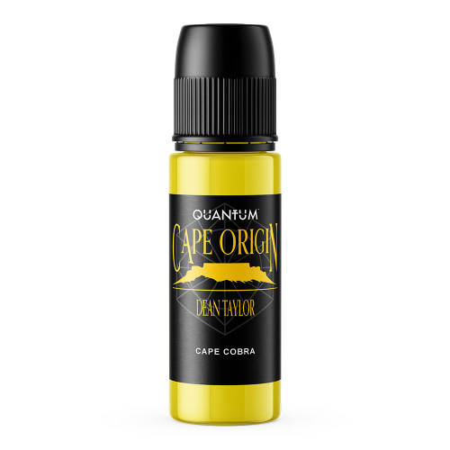 Quantum Original Black & Yellow Tattoo Ink - Cape Cobra 1oz.