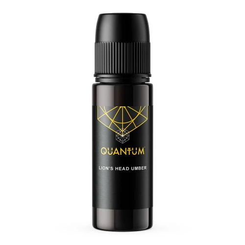 Quantum Original Black & Yellow Tattoo Ink - Lion’s Head Umber 1oz.