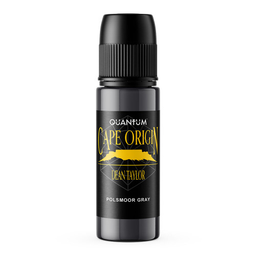 Quantum Original Black & Yellow Tattoo Ink -  Pollsmoor Grey 1oz.