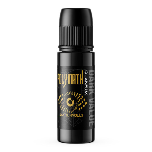 Quantum Original Black & Yellow Tattoo Ink - Jack Connolly's Polymath Dark Value