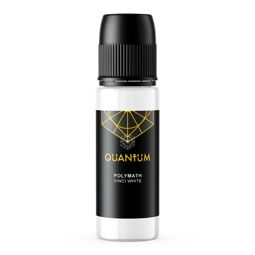 Quantum Original Black & Yellow Tattoo Ink - Jack Connolly's Polymath Vinci White