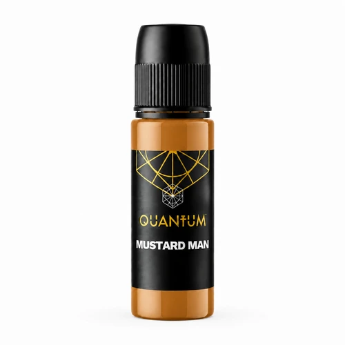 Mustard Man | Golden Mustard Yellow Tattoo Ink | Quantum Tattoo Ink