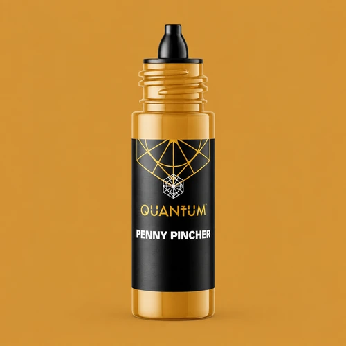 Penny Pincher | Golden Amber Yellow Tattoo Ink | Quantum Tattoo Ink