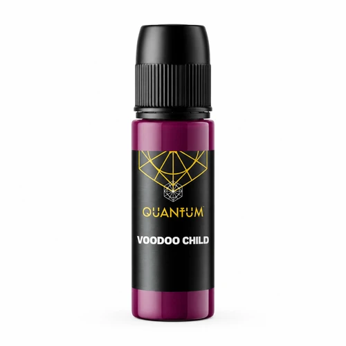 Voodoo Child | Deep Plum Purple Tattoo Ink | Quantum Tattoo Ink
