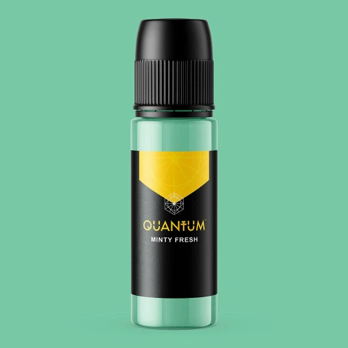 Quantum Gold Label REACH Compliant Tattoo Ink - Minty Fresh 30ml.