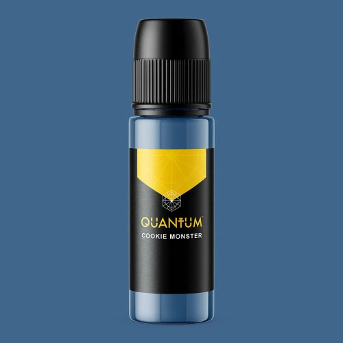Quantum Gold Label REACH Compliant Tattoo Ink - Cookie Monster 30ml.