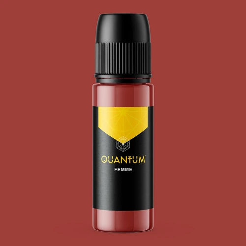 Quantum Gold Label REACH Compliant Tattoo Ink -  Femme 30ml.