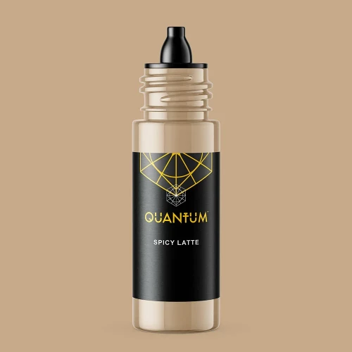 Quantum Original Black & Yellow Tattoo Ink - Spicy Latte 30ml.