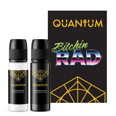 Quantum Original Black & Yellow Tattoo Ink - Bitchin Rad Set
