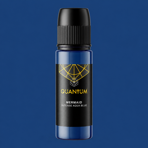 Quantum Original Black & Yellow Tattoo Ink - Mermaid 1oz.