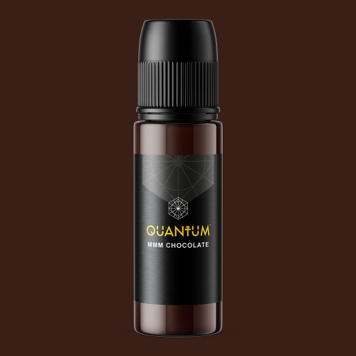 Quantum Original Black & Yellow Tattoo Ink -  MMM Chocolate 1oz.