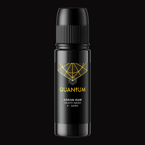 Quantum  Original Black & Yellow Tattoo Ink - Arron Raw - Skull & Bones 4 bottle set