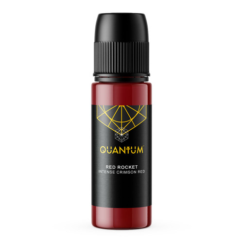 Quantum Original Black & Yellow Tattoo Ink - Red Rocket 1oz.