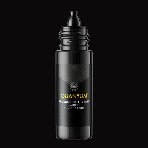 Quantum Original Black & Yellow Tattoo Ink - Revenge of the Sith - Gray Wash 1: Vader - Ultra Light Quantum Original Black & Yellow Tattoo Ink - Revenge of the Sith - Gray Wash 1: Vader - Ultra Light