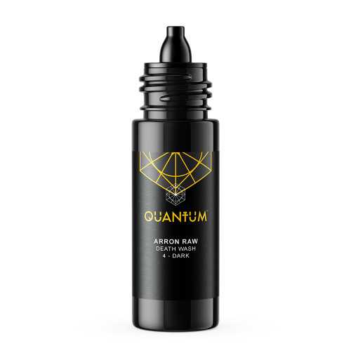 Quantum  Original Black & Yellow Tattoo Ink - Arron Raw - Skull & Bones - Death Wash 4 Dark Quantum  Original Black & Yellow Tattoo Ink - Arron Raw - Skull & Bones - Death Wash 4 Dark