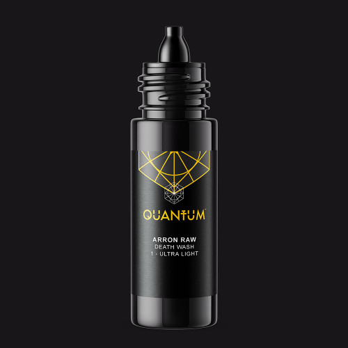 Quantum  Original Black & Yellow Tattoo Ink - Arron Raw - Skull & Bones - Death Wash 1 Ultra Light Quantum  Original Black & Yellow Tattoo Ink - Arron Raw - Skull & Bones - Death Wash 1 Ultra Light