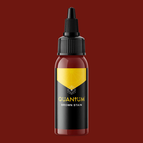 Quantum  Gold Label Tattoo Ink - Brown Stain 1oz.