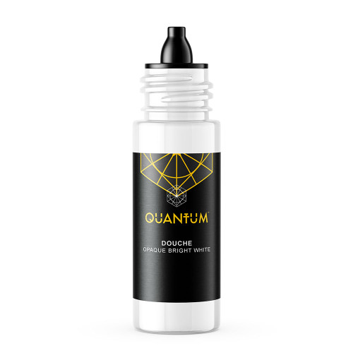 Quantum Original Black & Yellow Tattoo Ink - Douche (Bright White) 1oz. & 4oz.