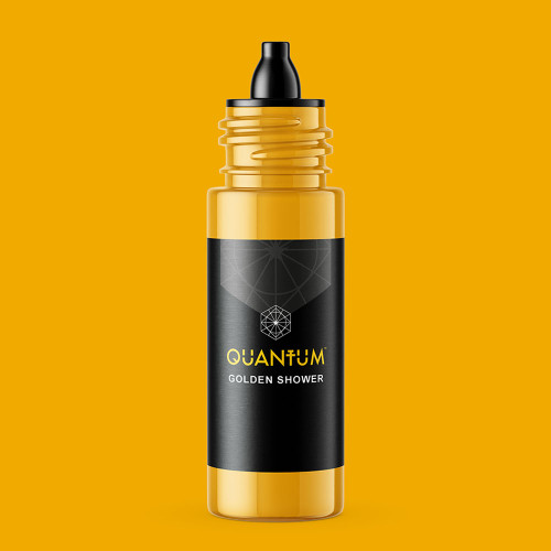 Quantum Original Black & Yellow Tattoo Ink -  Golden Shower 1oz. Quantum Original Black & Yellow Tattoo Ink -  Golden Shower 1oz.