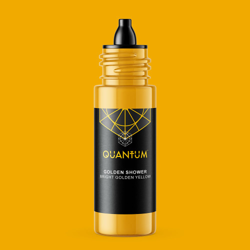 Quantum Original Black & Yellow Tattoo Ink -  Golden Shower 1oz.