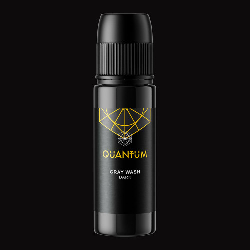 Quantum Original Black & Yellow Tattoo Ink - Gray Wash Dark 1oz. & 4oz.