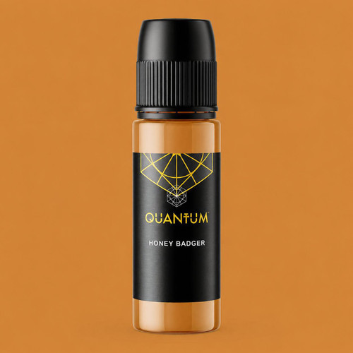 Quantum Original Black & Yellow Tattoo Ink - Honey Badger 1oz.
