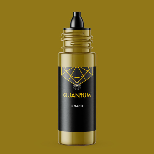 Quantum Original Black & Yellow Tattoo Ink - Roach 1oz.