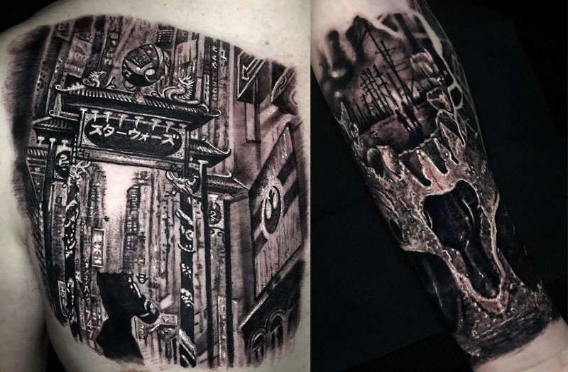 Arron Raw tattoo ink