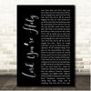 Helen Baylor Lord, Youre Holy Black Script Song Lyric Print