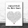 Brian Wilson I Wasnt Made For These Times Heart Song Lyric Music Wall Art Print Brian Wilson I Wasnt Made For These Times Heart Song Lyric Music Wall Art Print