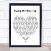 Bring Me Your Cup UB40 Song Lyric Heart Music Wall Art Print