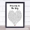 Dani And Lizzy Dancing In The Sky Heart Song Lyric Music Wall Art Print