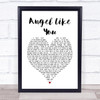 Eli Young Band Angel Like You Heart Song Lyric Music Wall Art Print