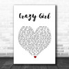 Eli Young Band Crazy Girl Heart Song Lyric Music Wall Art Print