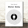 Tom Misch Water Baby Vinyl Record Song Lyric Print