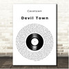 Cavetown Devil Town Vinyl Record Song Lyric Print