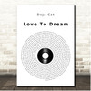 Doja Cat Love To Dream Vinyl Record Song Lyric Print