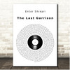 Enter Shikari The Last Garrison Vinyl Record Song Lyric Print