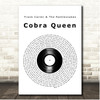 Frank Carter & The Rattlesnakes Cobra Queen Vinyl Record Song Lyric Print