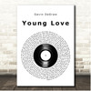 Gavin DeGraw Young Love Vinyl Record Song Lyric Print