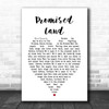 Joe Smooth Promised Land Heart Song Lyric Music Wall Art Print