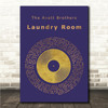 The Avett Brothers Laundry Room Blue & Copper Gold Vinyl Record Song Lyric Print