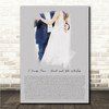 Noah And The Whale 5 Years Time Bride Groom Wedding First Dance Song Lyric Print