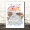 The Revivalists Wish I Knew You Beach Sunset Birds Memorial Song Lyric Print